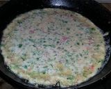 A picture of step 4 of Pizza Omelet.