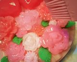 Foto langkah ke 5 dari resep Pudding Bunga Cantik.