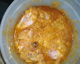 A picture of step 2 of Chicken korma biryani.