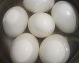 A picture of step 1 of Egg curry.