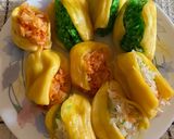 Hình bước làm 2 của món Xôi mít 3 màu