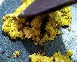 A picture of step 2 of Corn cheese tikki.