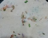 A picture of step 3 of Cilantro and Radish Paratha.