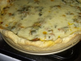 Tarta de zapallitos con masa casera