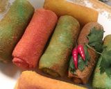 Foto langkah ke 6 dari resep Rainbow risoles with curry #pr_risolesdkk.