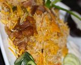 A picture of step 3 of Mutton pulao.