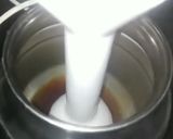 A picture of step 1 of Beaten Coffee Indian Cappuccino.