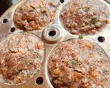 A picture of step 7 of Ragi Veggie Idli.
