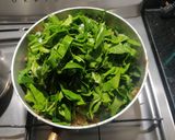 Foto del paso 1 de la receta: Bocadillos de acelga con soja al horno