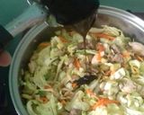 A picture of step 4 of Chopsuey w/ Chicken Liver & Chicken Meat in Oyster Sauce.