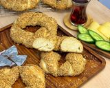 صورة لخطوة 10 من وصفة سيميت / سميط بالسمسم 🥯