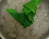 Foto langkah ke 3 dari resep Kolang-Kaling bunga telang.