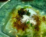 A picture of step 3 of Cucumber mint raita.