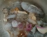 Hình bước làm 1 của món Canh dưa hường nấu tôm