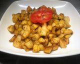 A picture of step 4 of Crispy potato🥔.