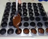 Foto langkah ke 6 dari resep Bronis kering bronis cokelat mini.