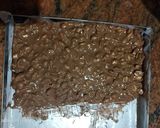 A picture of step 3 of Peanut Chocolate Chikki.