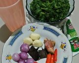 Foto langkah ke 3 dari resep 28. Sayur Santan Daun Kenikir.