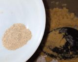 A picture of step 4 of Bengali Misti.