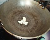 A picture of step 2 of Peanut chikki.