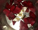 A picture of step 2 of Beetroot nimki.