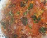 A picture of step 5 of Tomato, onion uttapa.