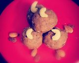 A picture of step 3 of Aate(wheat)ka Laddoos.