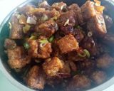 Foto langkah ke 2 dari resep Tumis tempe goreng tepung.