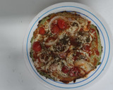 Foto del paso 4 de la receta: Pizza con base de pollo y brócoli