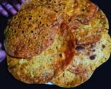 A picture of step 4 of Masala Khakhra.