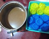 Foto langkah ke 4 dari resep Puding Bunga White Coffee Grande.