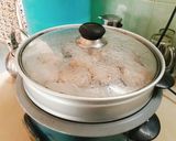 Hình bước làm 2 của món Chả cốm trắng