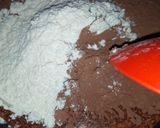 A picture of step 2 of Home made chocolate syrup.