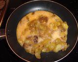 Foto del paso 5 de la receta Calabacín relleno de setas y huevo revuelto