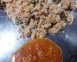 அரிசி உப்புமா (arsi uppuma recipe in tamil) ரெசிபி ஸ்டேப் 2 புகைப்படம்