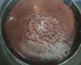 A picture of step 4 of Eid Chocolate Fudge cake.