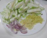 節瓜蝦米肉碎炆粉絲的食譜步驟3照片