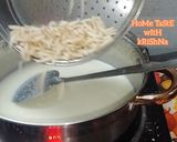 A picture of step 1 of Bengali Traditional Chusi Pitha.