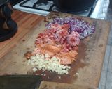 Foto del paso 4 de la receta: Canelones rellenos de pollo y verdeo con salsa de crema