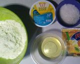 Foto langkah ke 1 dari resep Bolu Kukus Pop ice tanpa mixer.
