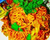 मैगी नूडल्स (Maggi Noodles recipe in hindi) रेसिपी चरण 8 फोटो