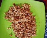 A picture of step 2 of Sonth Ladoo.