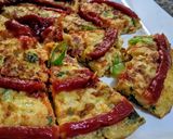 Foto del paso 3 de la receta: TORTILLA Española 🍲con Txistorra y Cebolla larga...!😜