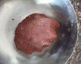 A picture of step 2 of No Bake No Fire Swiss Roll.