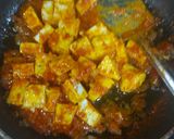 A picture of step 5 of Butter paneer masala.