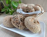 Foto langkah ke 10 dari resep New York Bagels.