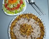 عکس مرحله 1 از دستور عدس پلو با کشمش و مرغ