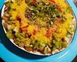A picture of step 3 of Chick peas chat (jain).