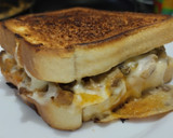 Foto del paso 9 de la receta: Sandwich🥯de carne🧅y queso🧀🥩🫑