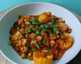 Foto langkah ke 9 dari resep Udang saus padang.